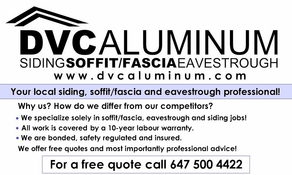 DVC Aluminum - Siding, Soffit/Fascia, Gutters